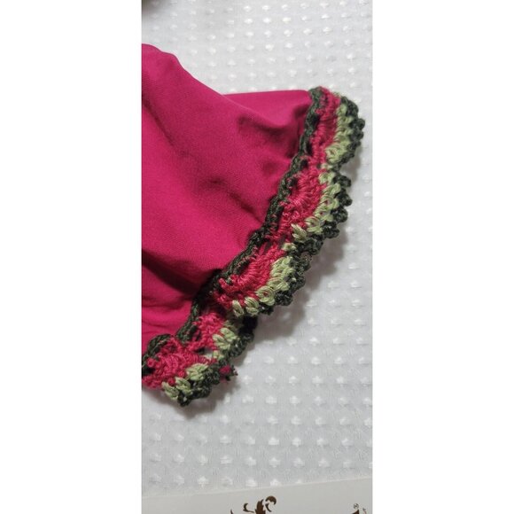 Becca By Rebecca Virtue Swim Bikini Womens Set Adjustable Fiusha Size S New - Picture 4 of 9